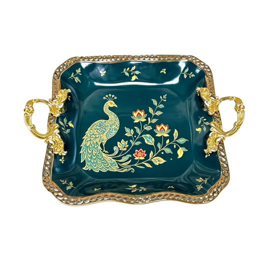 Paradise 25 Cm - Square Platter With Handle