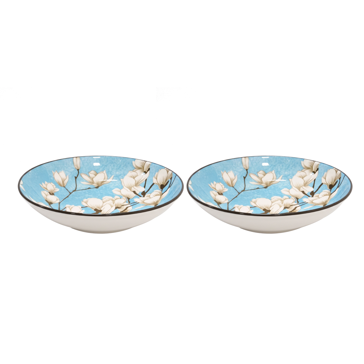 Vespar 7''Plate Set - Set Of 2 Pc