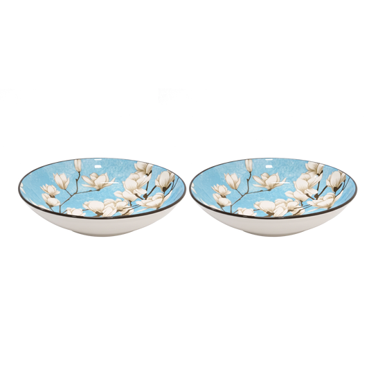 Vespar 7''Plate Set - Set Of 2 Pc
