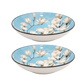 Vespar 7''Plate Set - Set Of 2 Pc