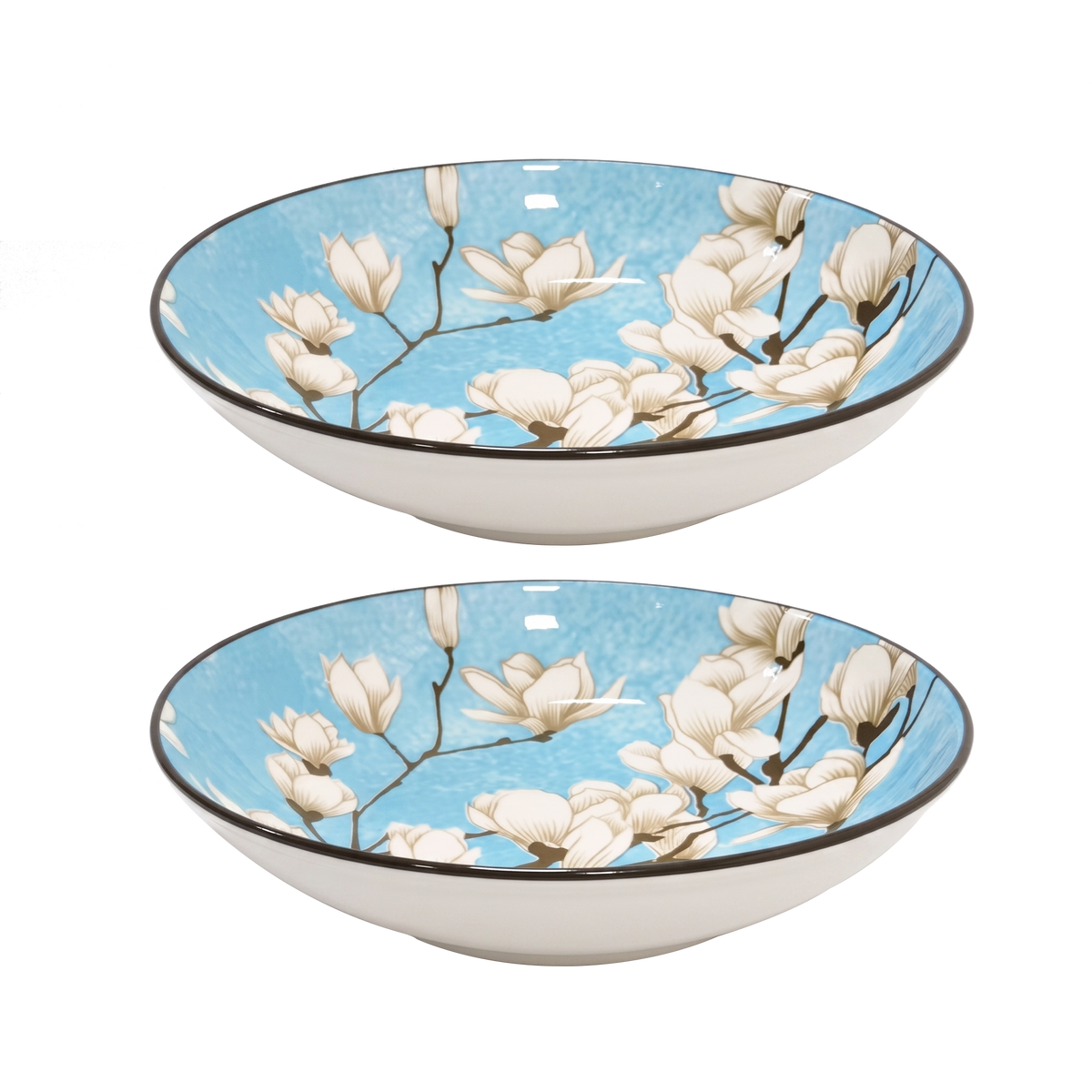 Vespar 7''Plate Set - Set Of 2 Pc
