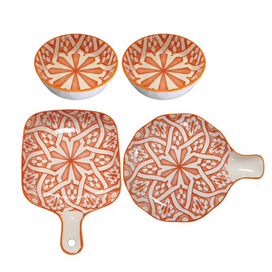 Orion Plate & Dish Set - Set of 4 Pcs