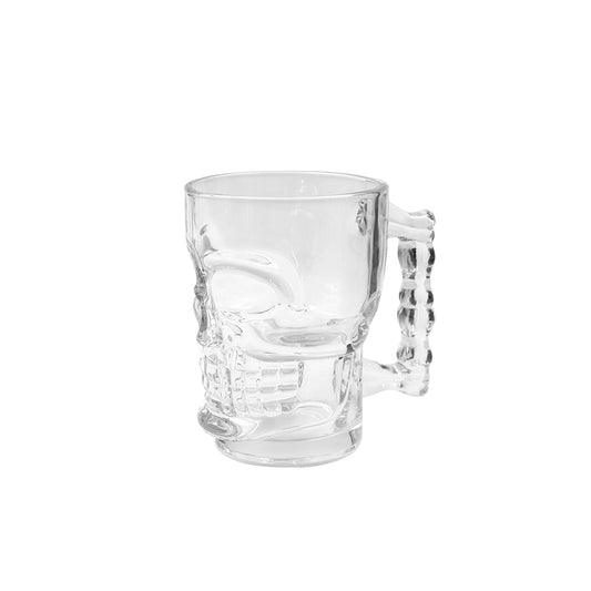 Skull Face Beer Mug 500 ML - Set of 6 Pcs