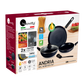 Andria Non Stick Cookware Set Of 5 Pcs 
Coffee