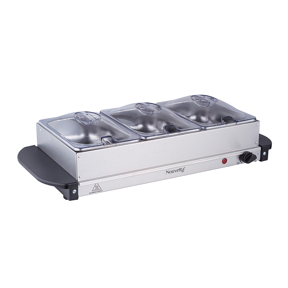 Buffet Food Warmer 1.5 L - 3 Pots