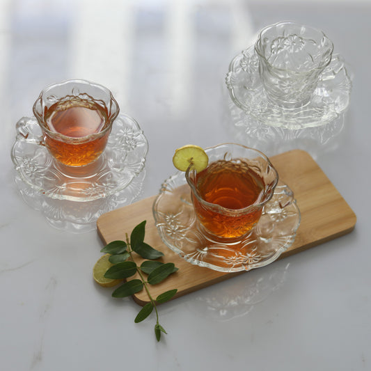 Soogo - Gloria Cup & Saucer 150 ml - Set Of 12 Pcs