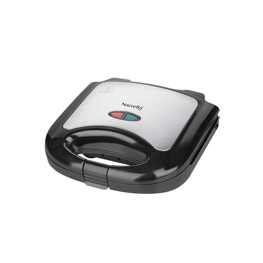 Classic Grill Sandwich Maker Black + Silver