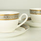 12 Pcs Premium Gold Collection Cup & Saucer