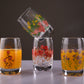 Decor Printed Juice Glass 265 ml - Set of 6 Pcs