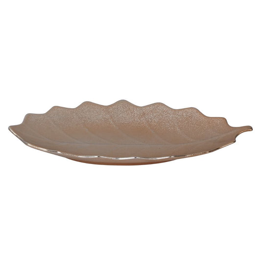 Yamasin - Gloria Serving Platter - 30.5 Cm Set Of 1 Pc - Rose Gold